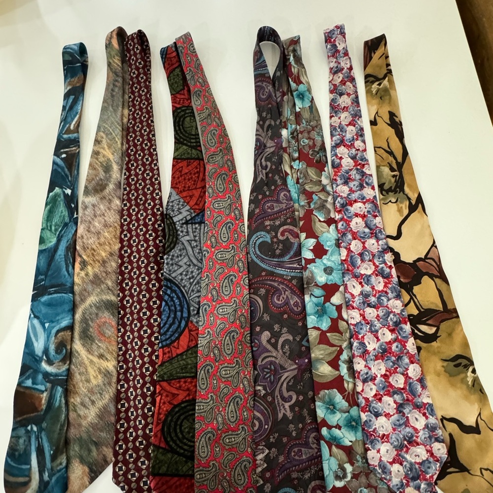Assorted Patterned Ties Set - image 1